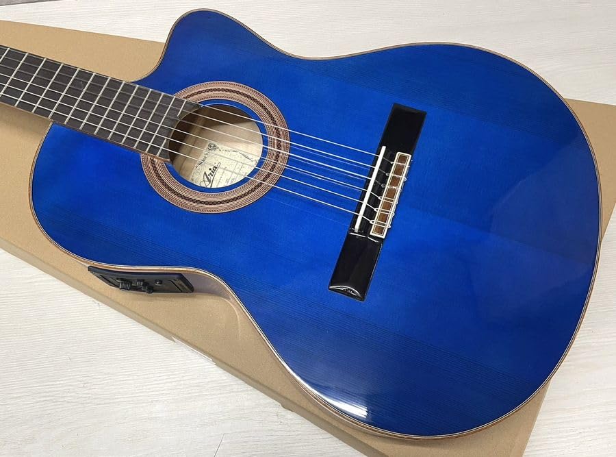Amazon | ARIA アリア A-48CE SBL シースルー ブルー 薄胴ボディ